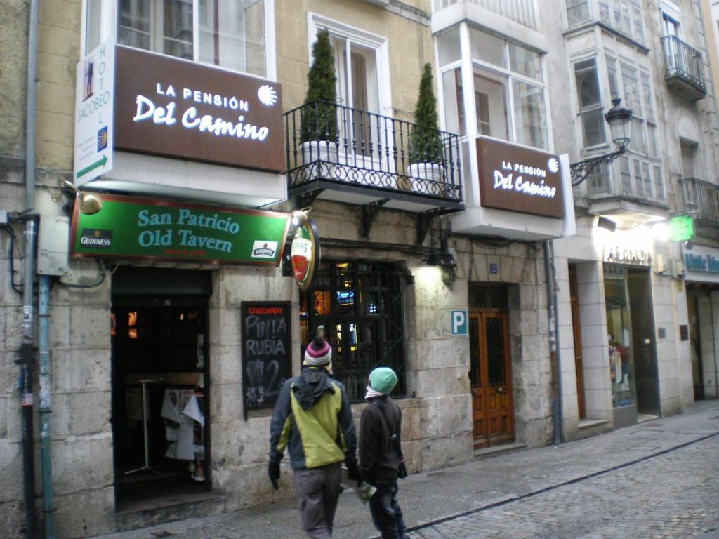 La Pension Del Camino Burgo エクステリア 写真